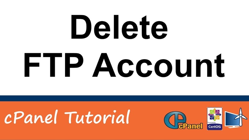 How to Delete an FTP User account from cPanel?