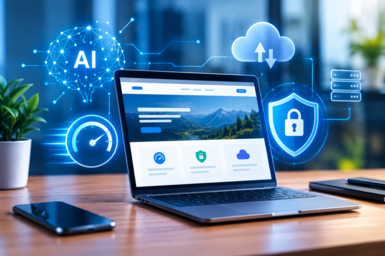 AI-powered website performance and security